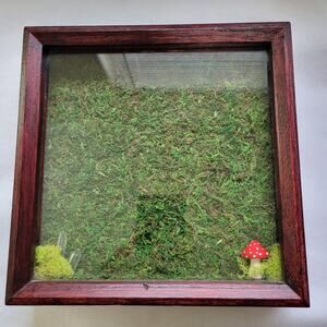 Custom Cottage Core Ticket Stub Shadow Box